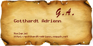 Gotthardt Adrienn névjegykártya